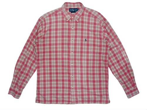 DoReMi Unique Series – Polo Pink Check Shirt