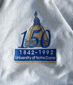 Vintage 90s Champion reverse weave sweatshirt -University Notre Dame-