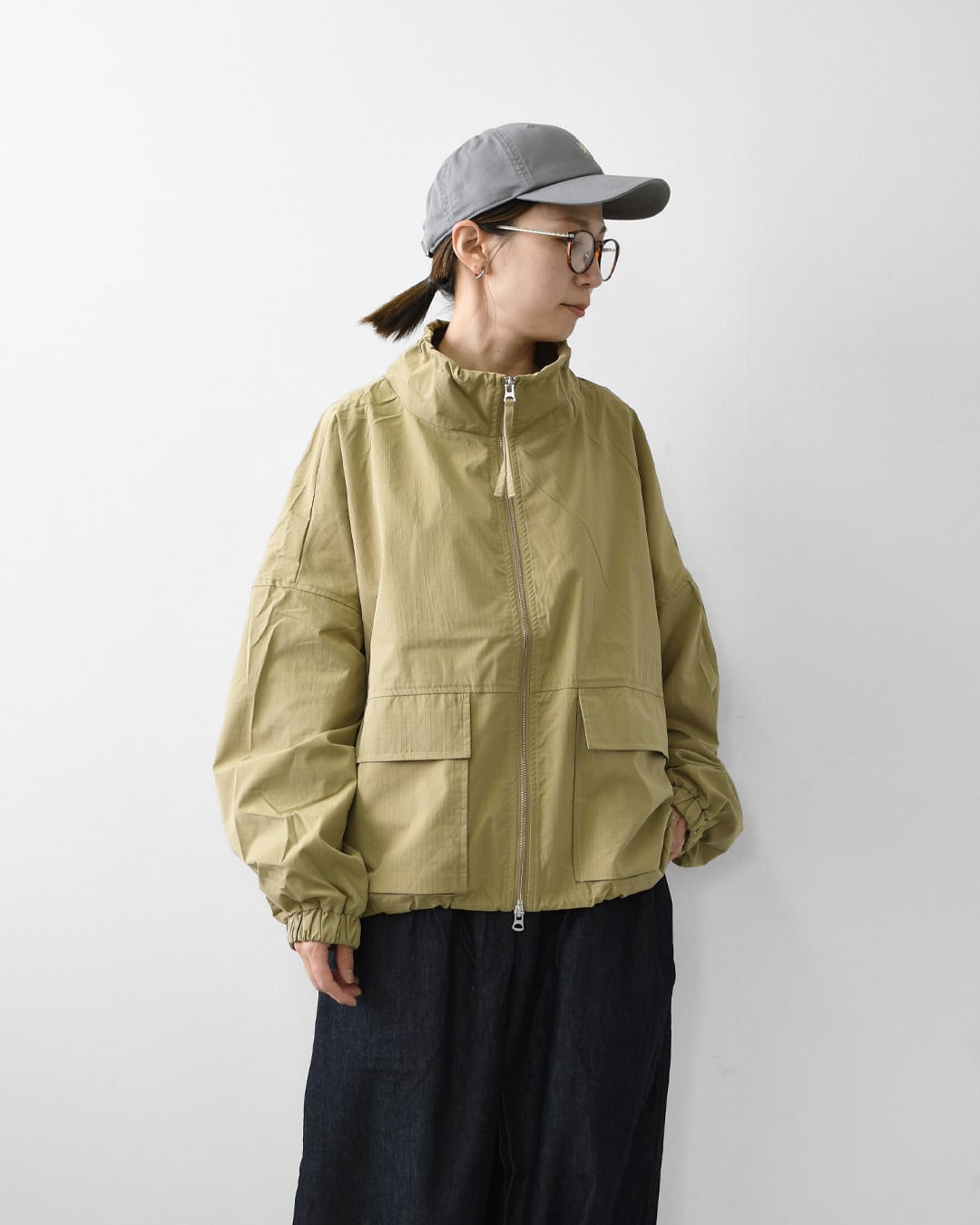 KHA:KI [カーキ] STAND COLLAR JACKET [mil25hjk3232] スタンド カラー
