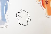 < HOHOEMI > キラキラステッカー - limited