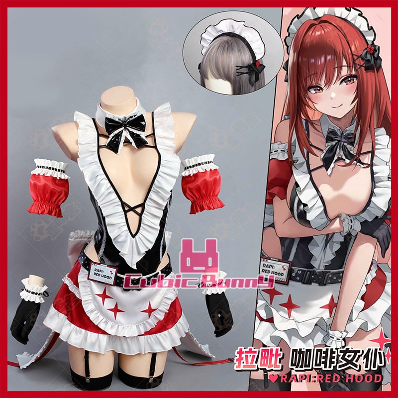 N○KKE ラピ：レッドフード カフェメイド （歪萌舍 コスプレ | CubicBunny