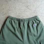 Champion スウェットカーゴショーツ GREEN