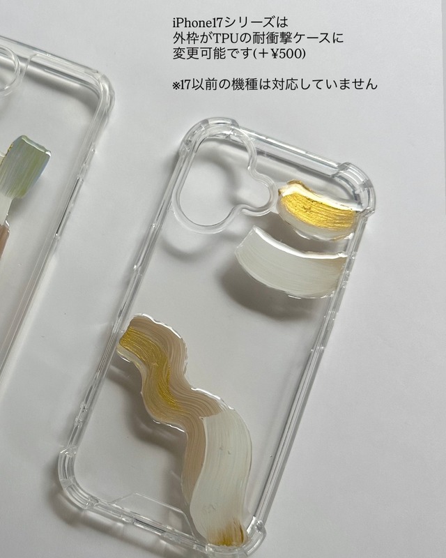 フルオーダーアートiPhoneケース(Clear)