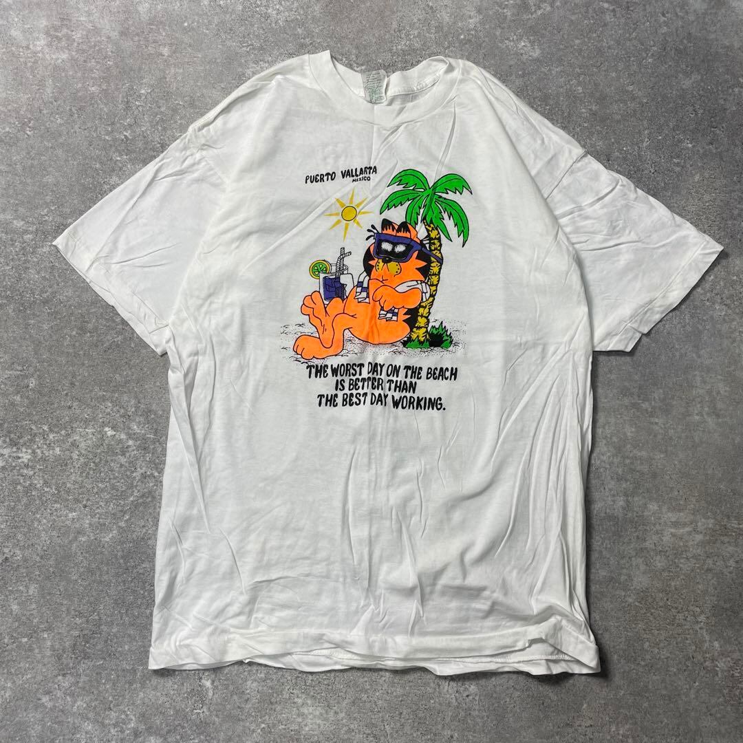 80s 90s ガーフィールド Mexico vintage Tシャツ