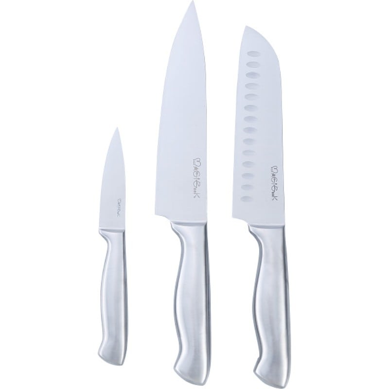 マジクック オールステンレス包丁3本セット ×1 【送料込】(沖縄・離島