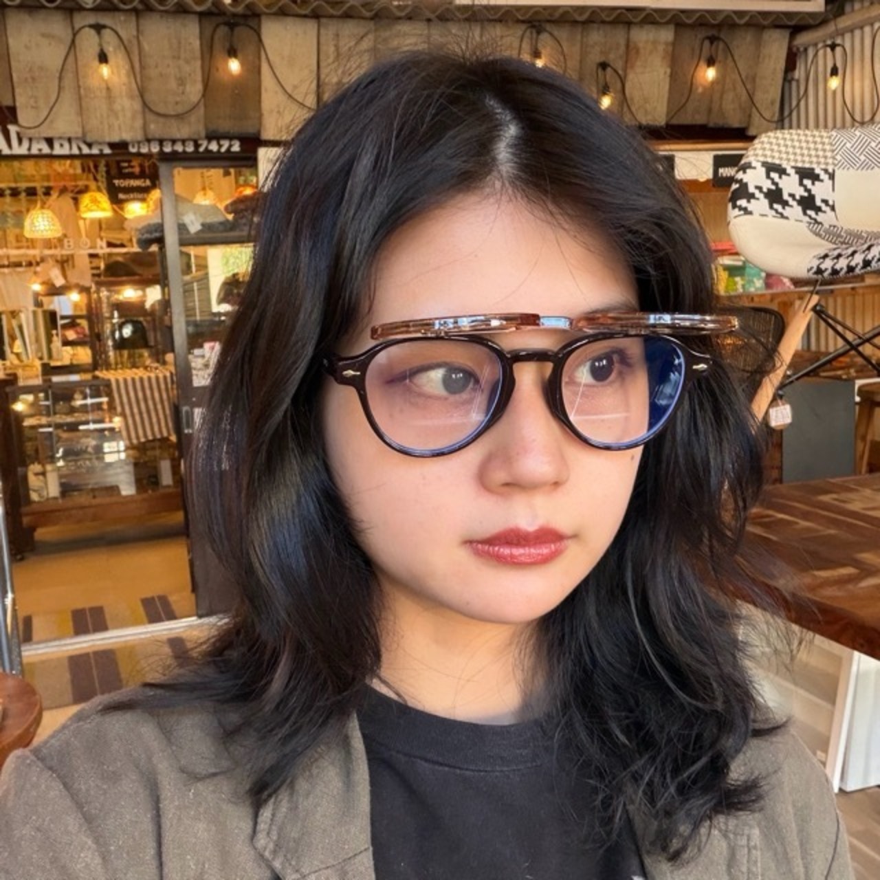 2Way Pilot Round Sunglasses ４Color　2wayラウンドサングラス　パイロット　サングラス　2way　Sunglasses