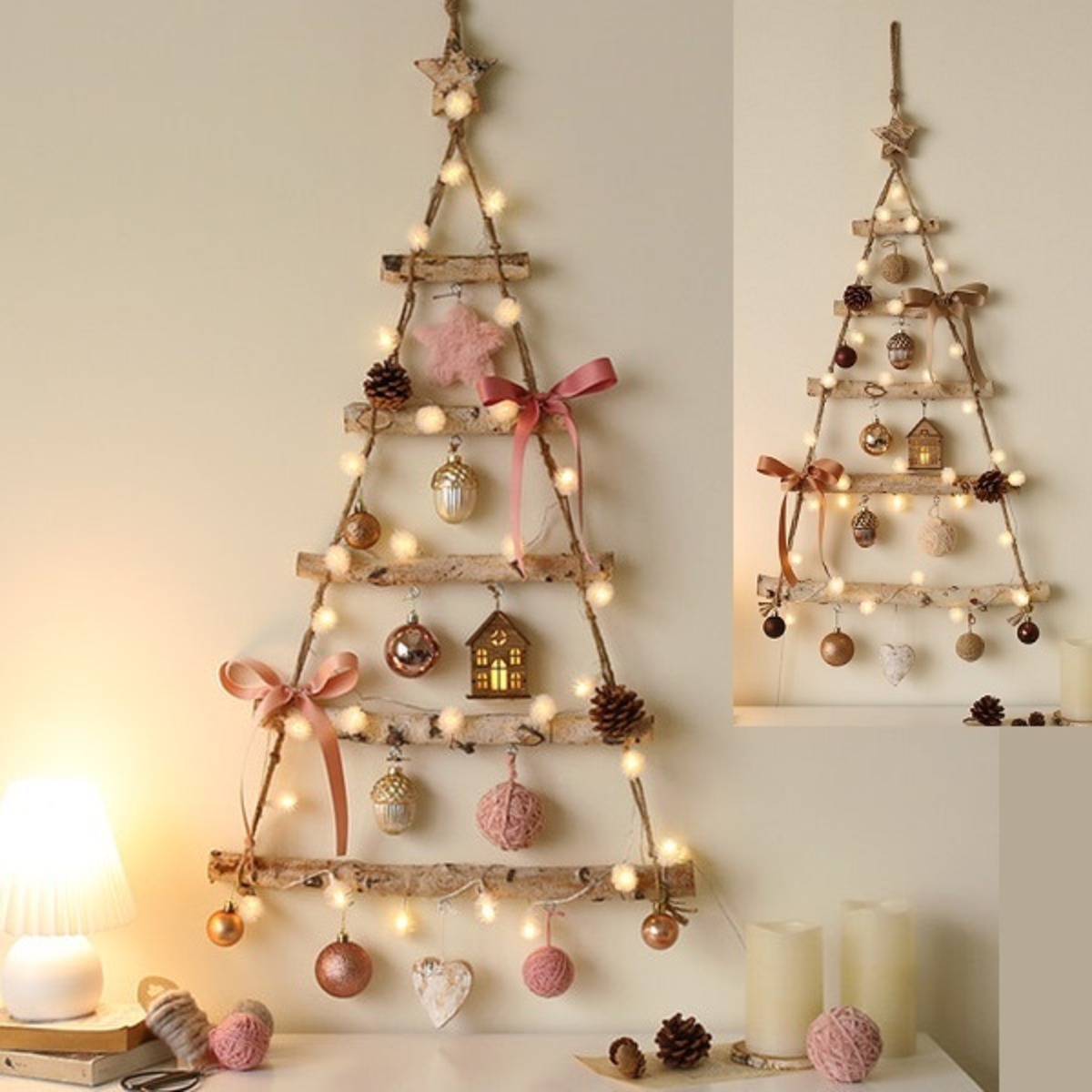 のん様確認用③❇壁掛けクリスマスミニツリー❇☺ 苦かっ