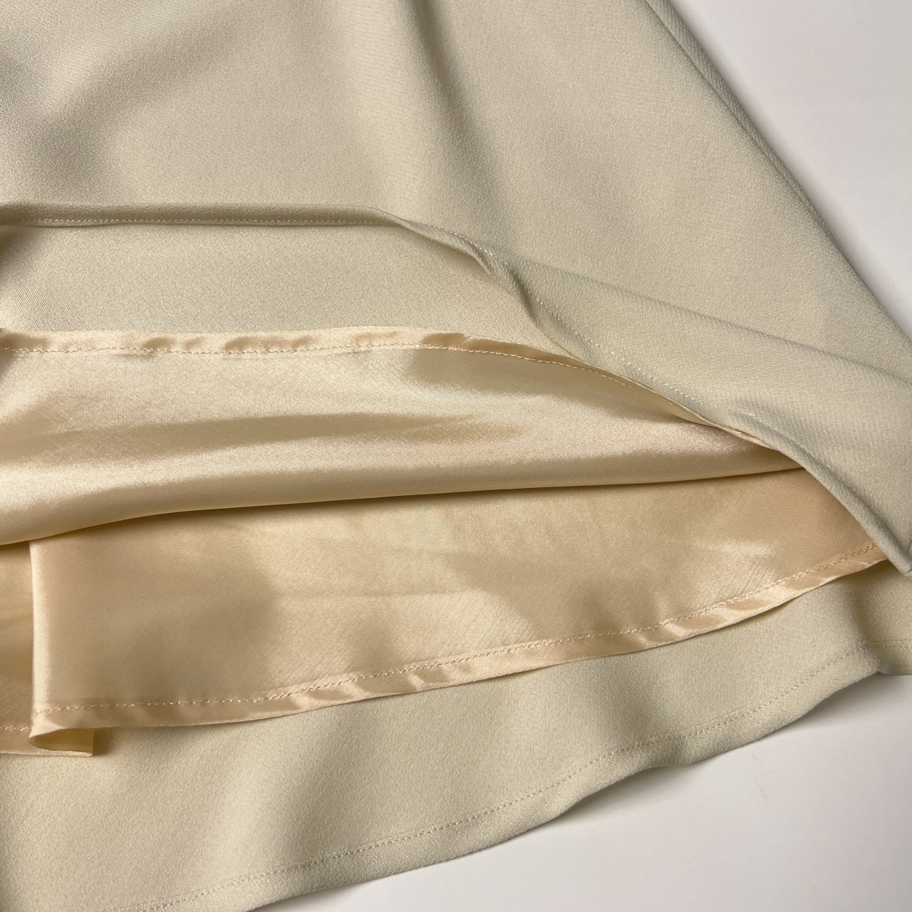 ANNA KERRY アンナケリー タグ付き キャミワンピース 38/グレージュ 系