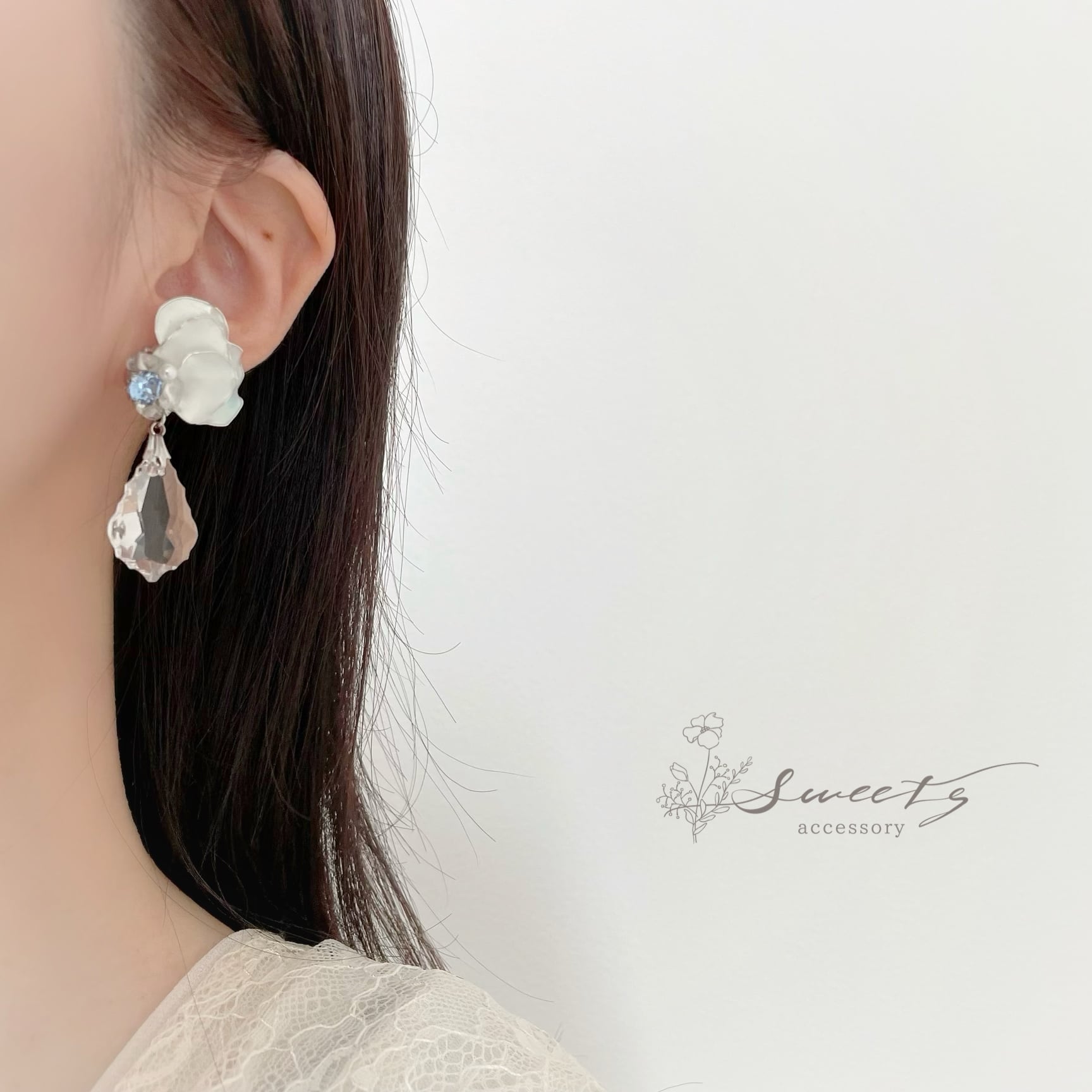 sweetpea スイートピー ビジューピアス （アッシュペーフランス Sweet  