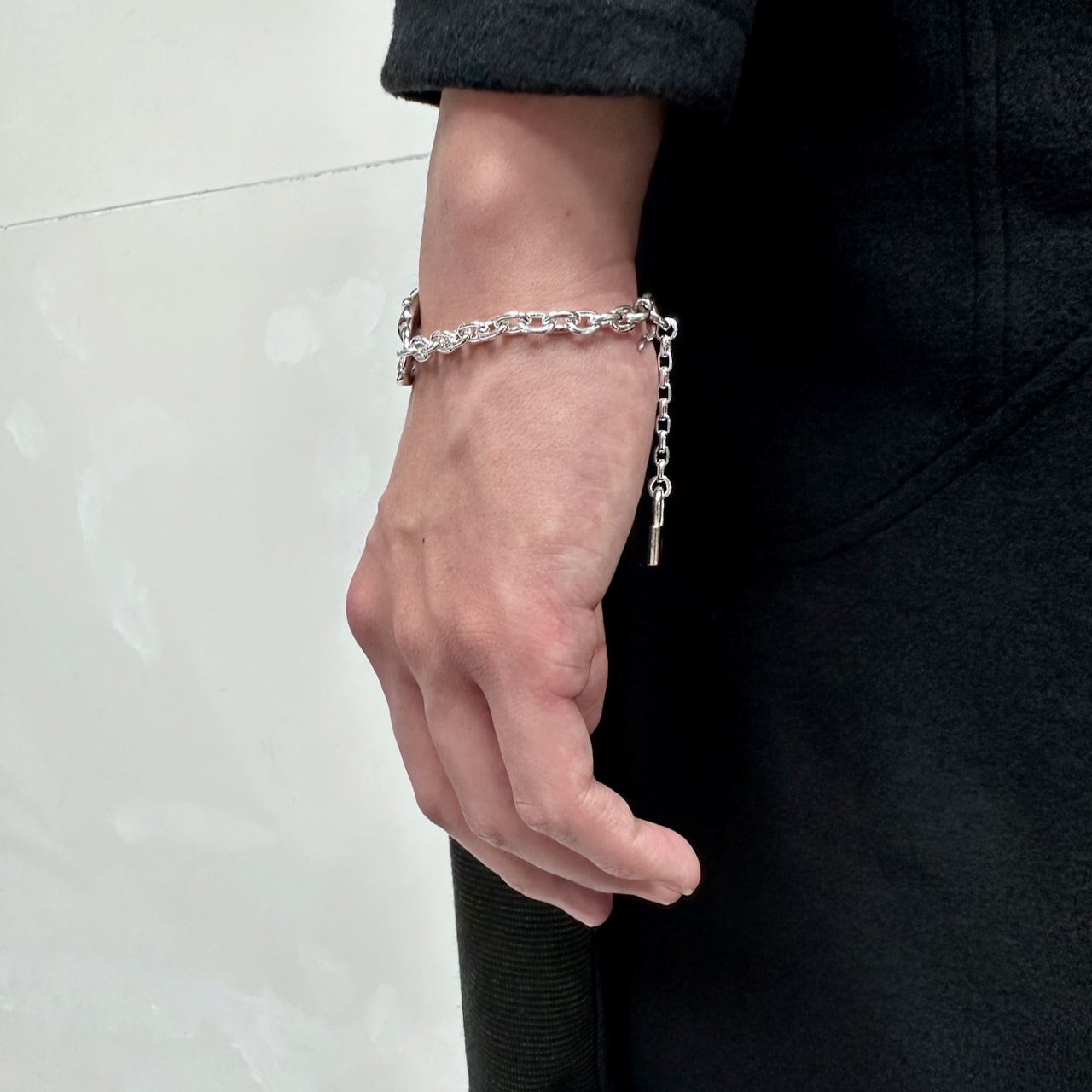 OPEN HORSESHOE CHAIN BRACELET / オープンホースシューブレスレット