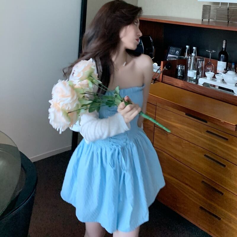 サマーAライントップス ドレス スリムカーディガンレディース ロング 夏物 ピュア YY-ファッション69650960536