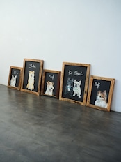 CHALK ART ペット似顔絵 サイズA4