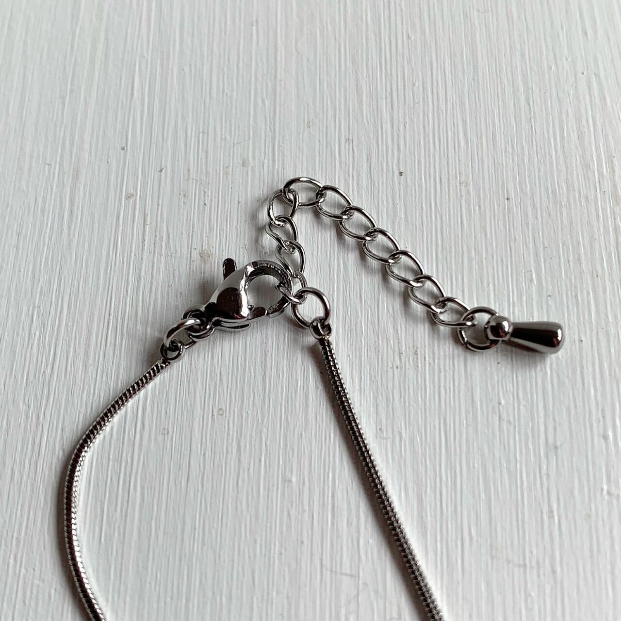 ［サージカルステンレス］SNAKE CHAIN NECKLACE