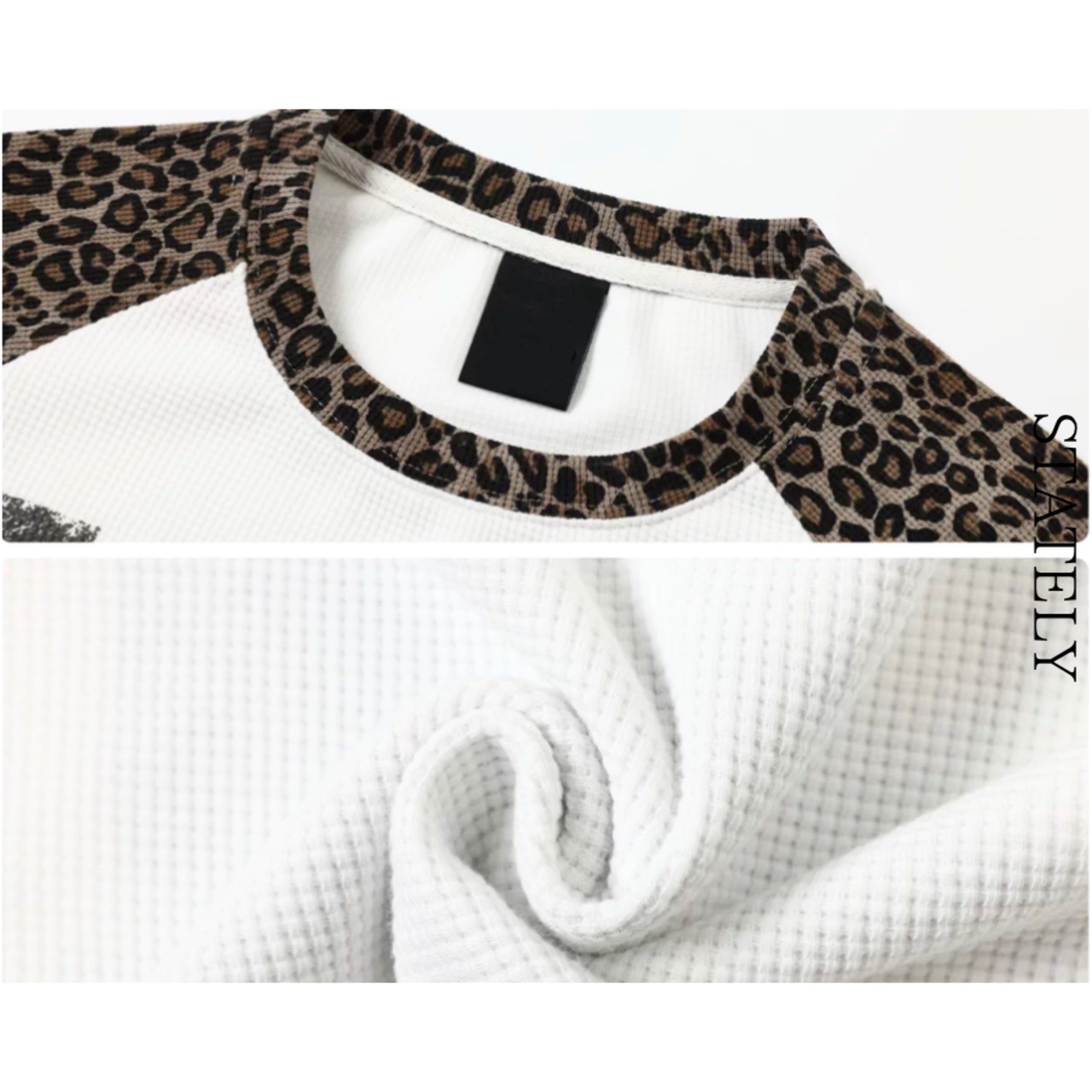 Leopard Raglan グラフィックロンT_T98・画像6