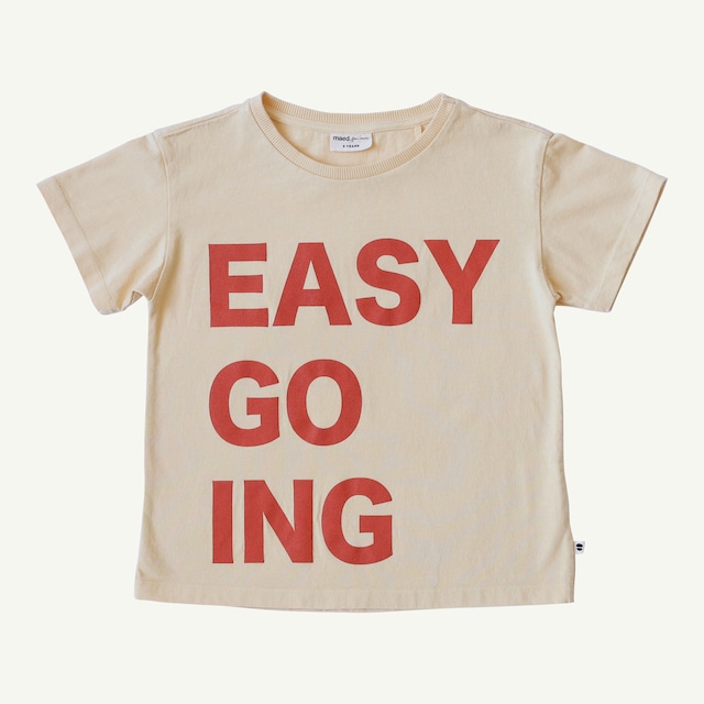 【SALE】maed for mini / EASY GOING T / Beige / 6-12y