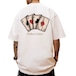 トランプモチーフバックグラフィックTシャツ 3col A00062