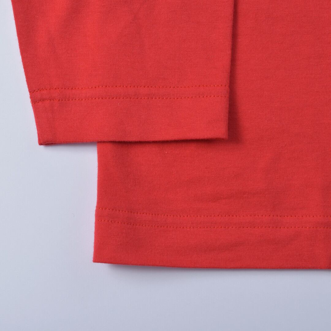 atelier naruse アトリエナルセ コットン ハイネックカットソー・レッド