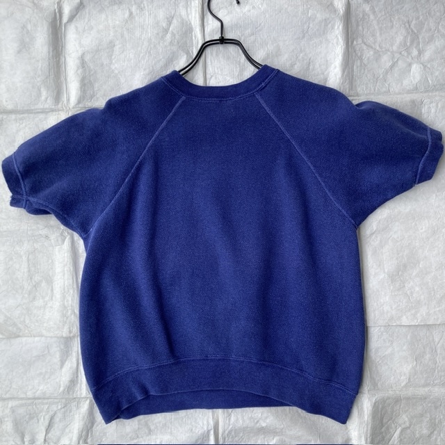 半袖スウェット 60s Wayne Town ブルー ヴィンテージ古着 画像3