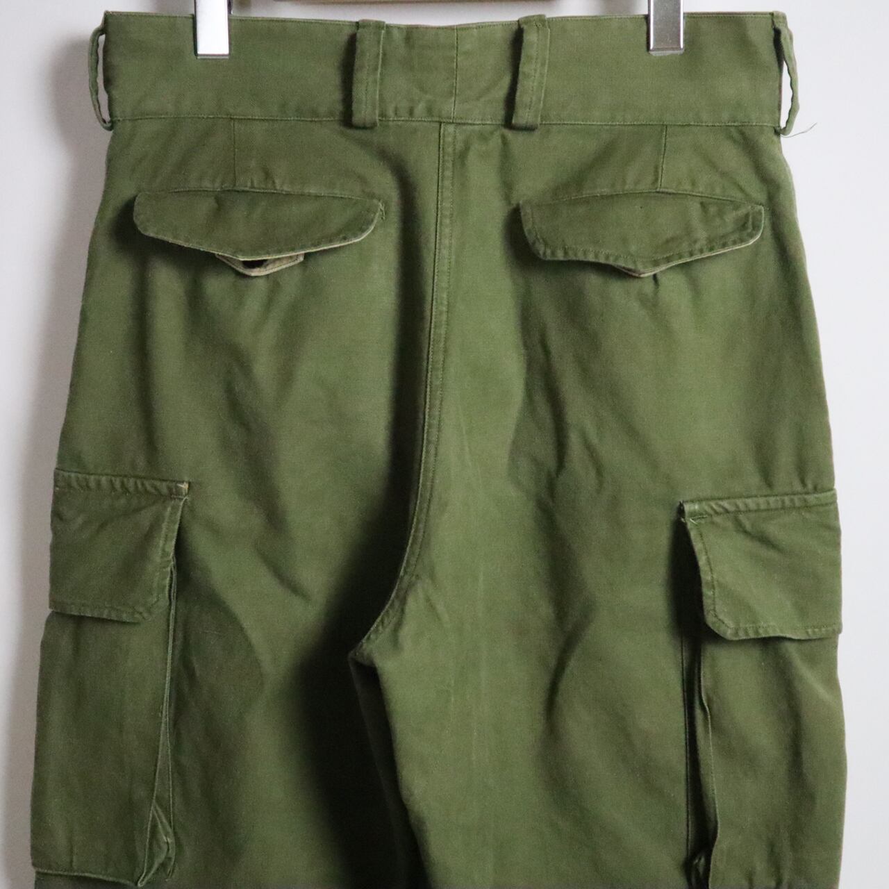 50's FRENCH ARMY M-47 TROUSERS SIZE33 前期 M47 カーゴパンツ | CADAL8