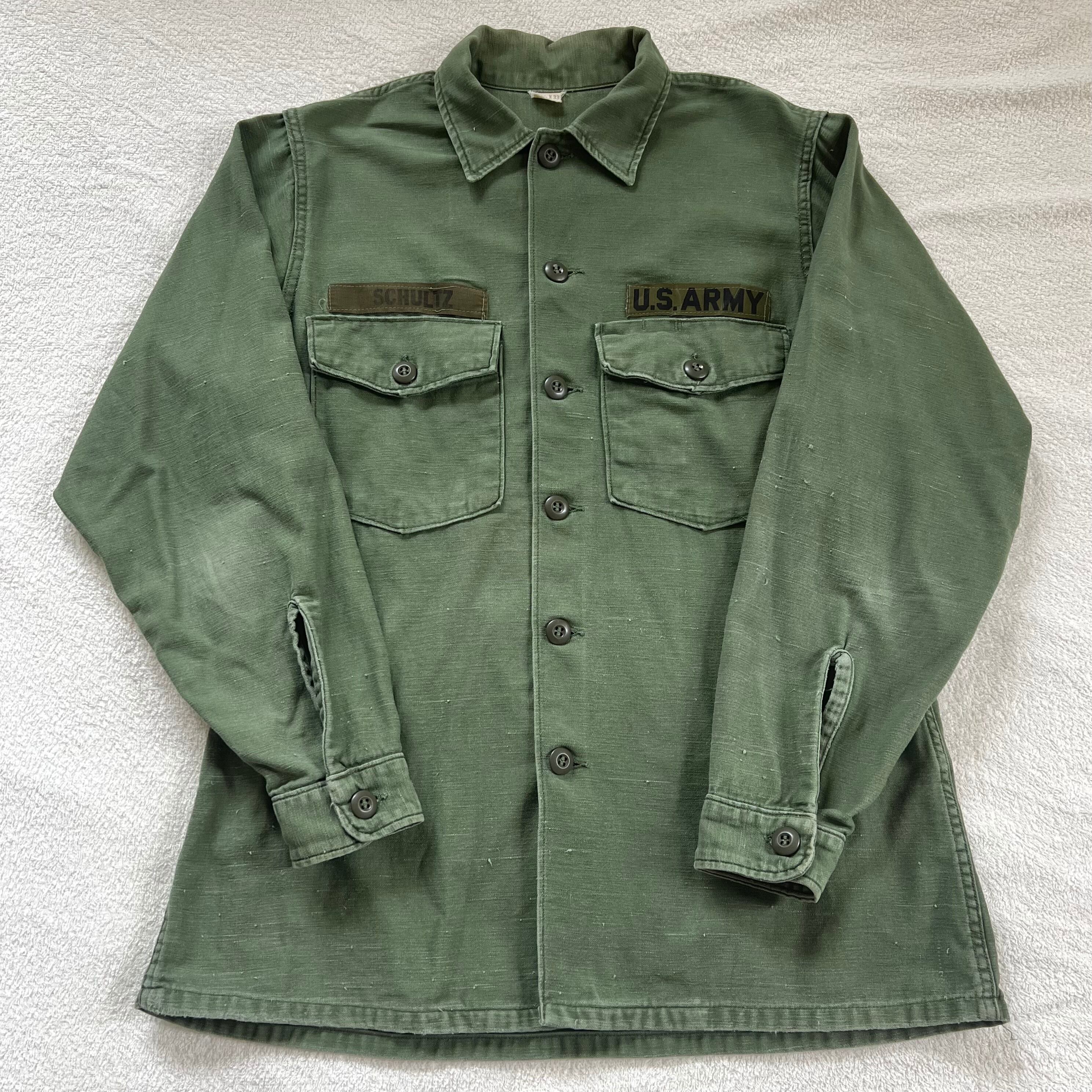 US ARMY 米軍 ユーティリティシャツ 60's ヴィンテージ ミリタリー