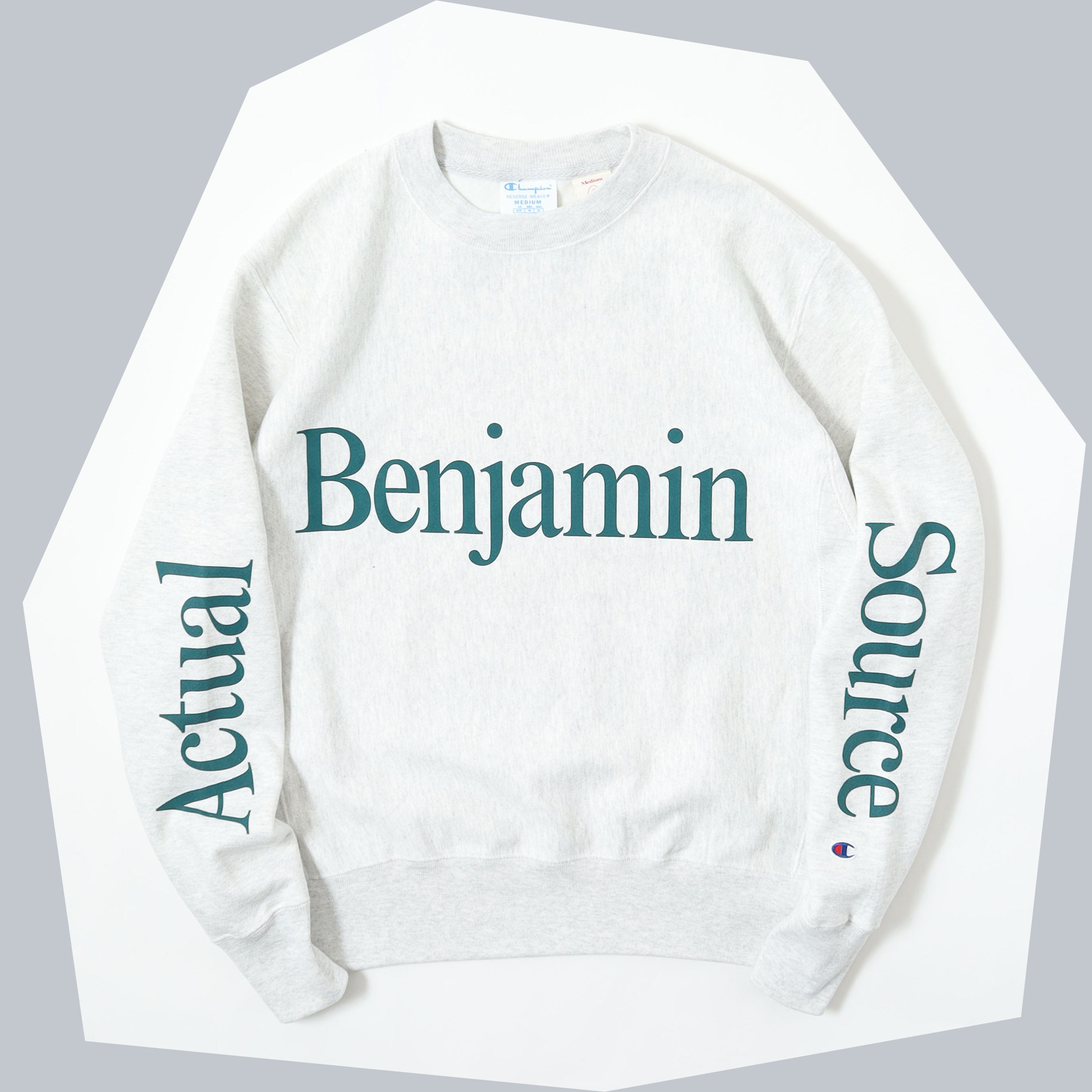 Actual Source × Benjamin Edgar スウェットNAVY