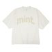 oversized logo t. [cream]