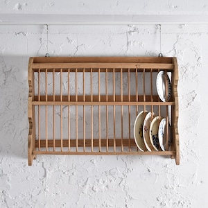 Pine Wall Dish Rack / パイン ウォール ディッシュ ラック / 2101-SLW-111566