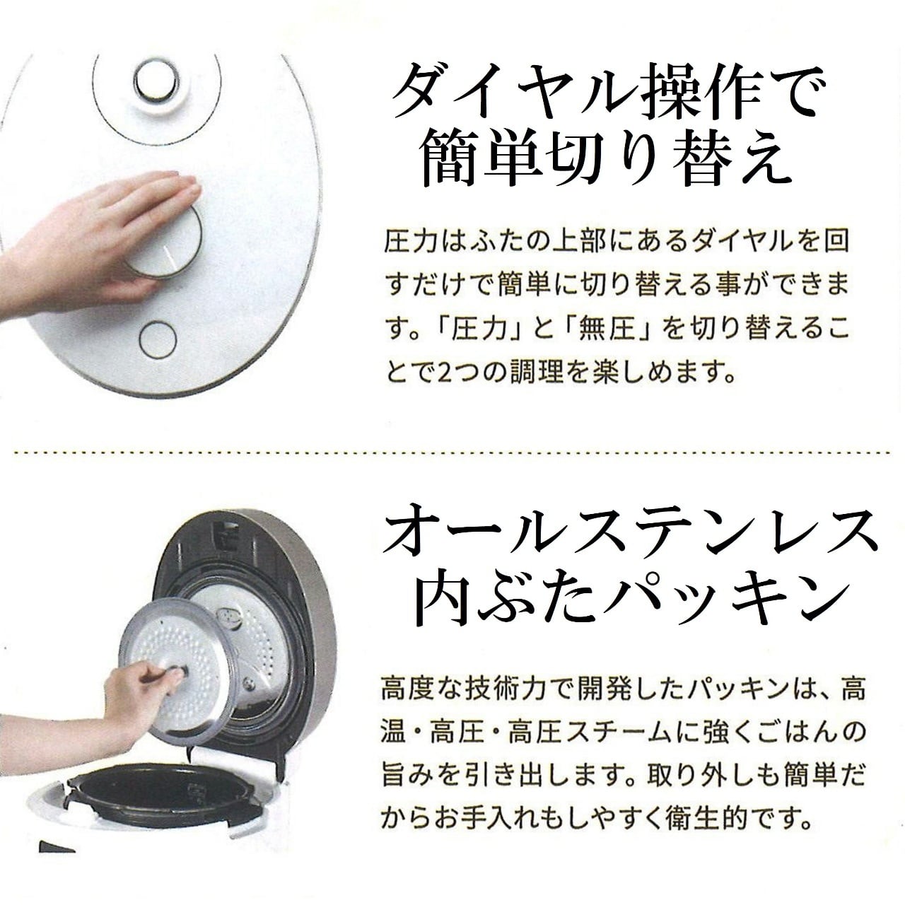 メーカー直送】Premium New 圧力名人SP ホワイト 発芽酵素玄米炊飯器