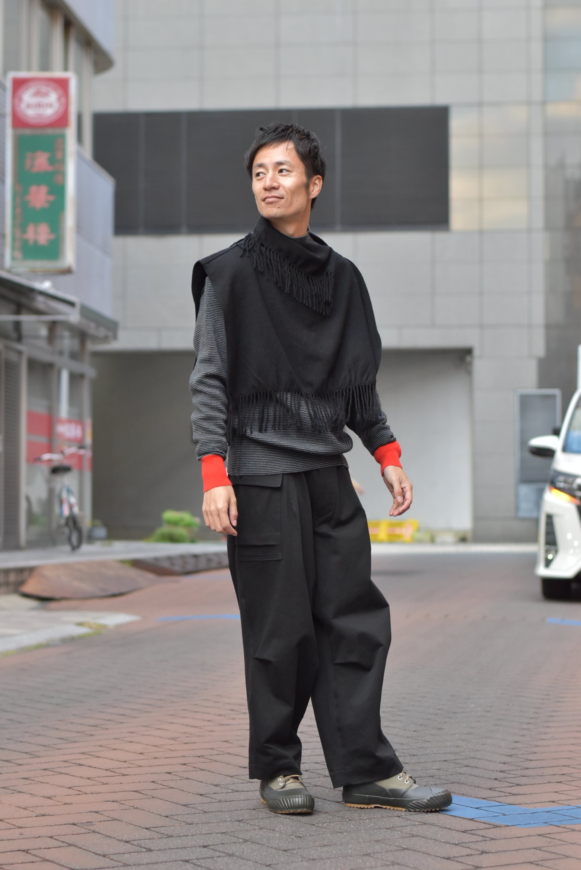 HAVERSACK】Fringe Neck Warmer | theater(シアター)