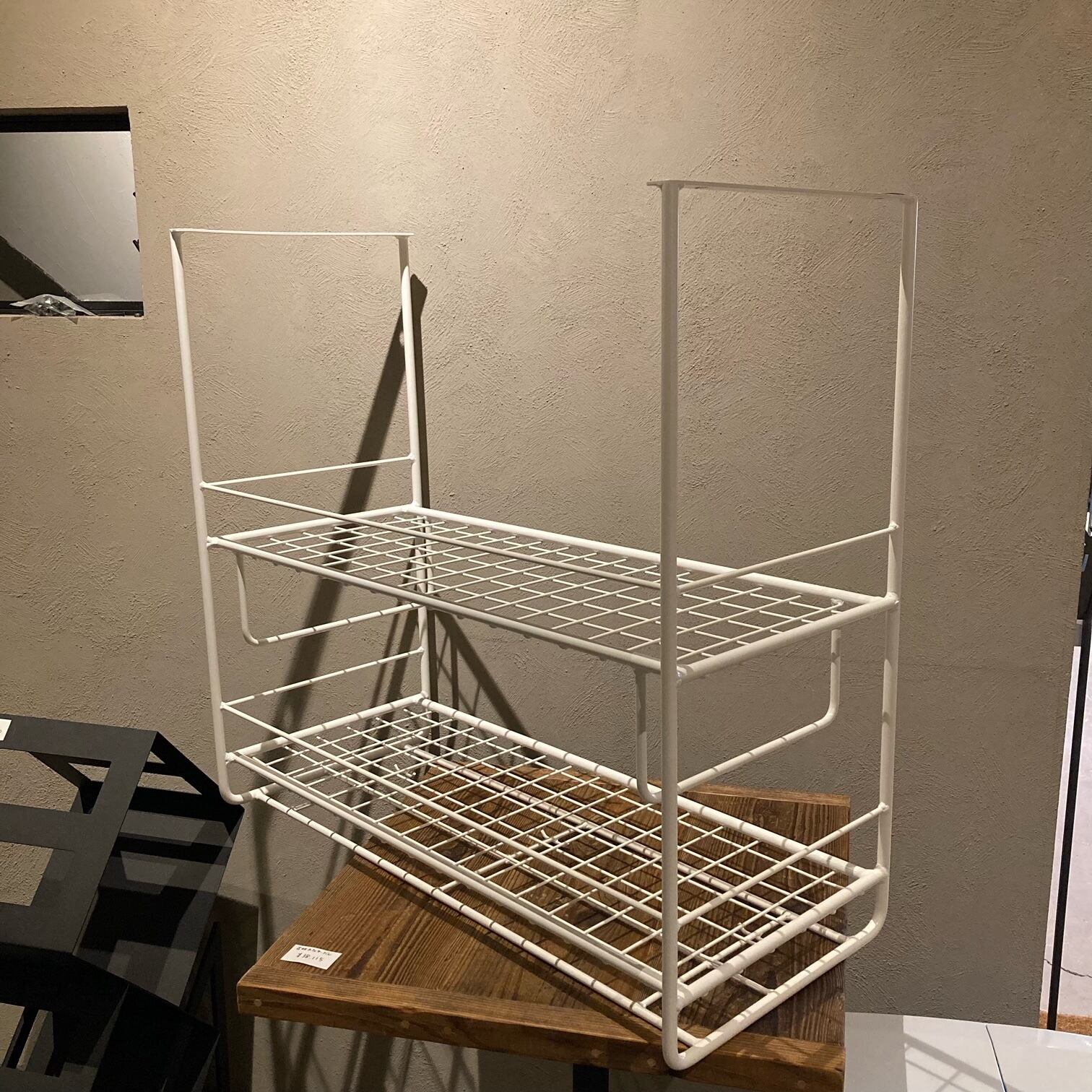 アイアンテーブルA［鉄網］2段仕様 アイアン家具 センターテーブル オプ