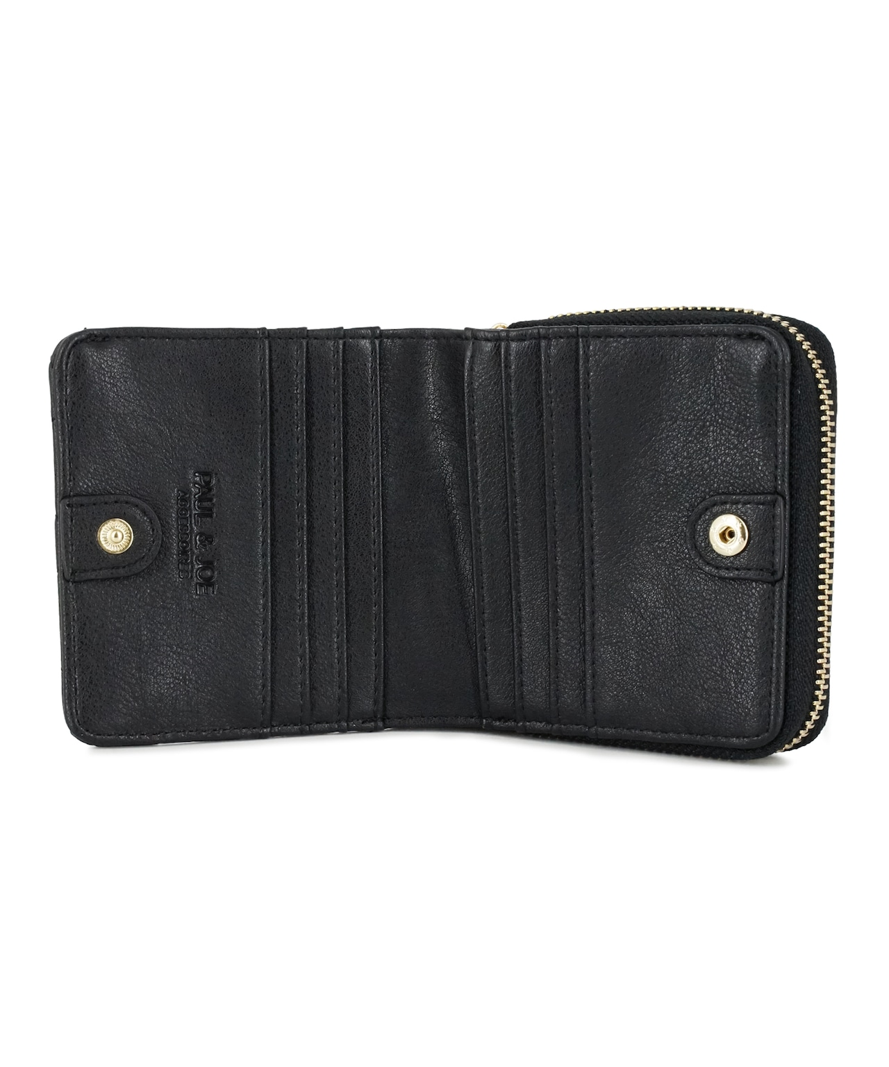 PAUL&JOE ACCESSOIRES : ROUND FASTENER MINI WALLET PJA-W1453