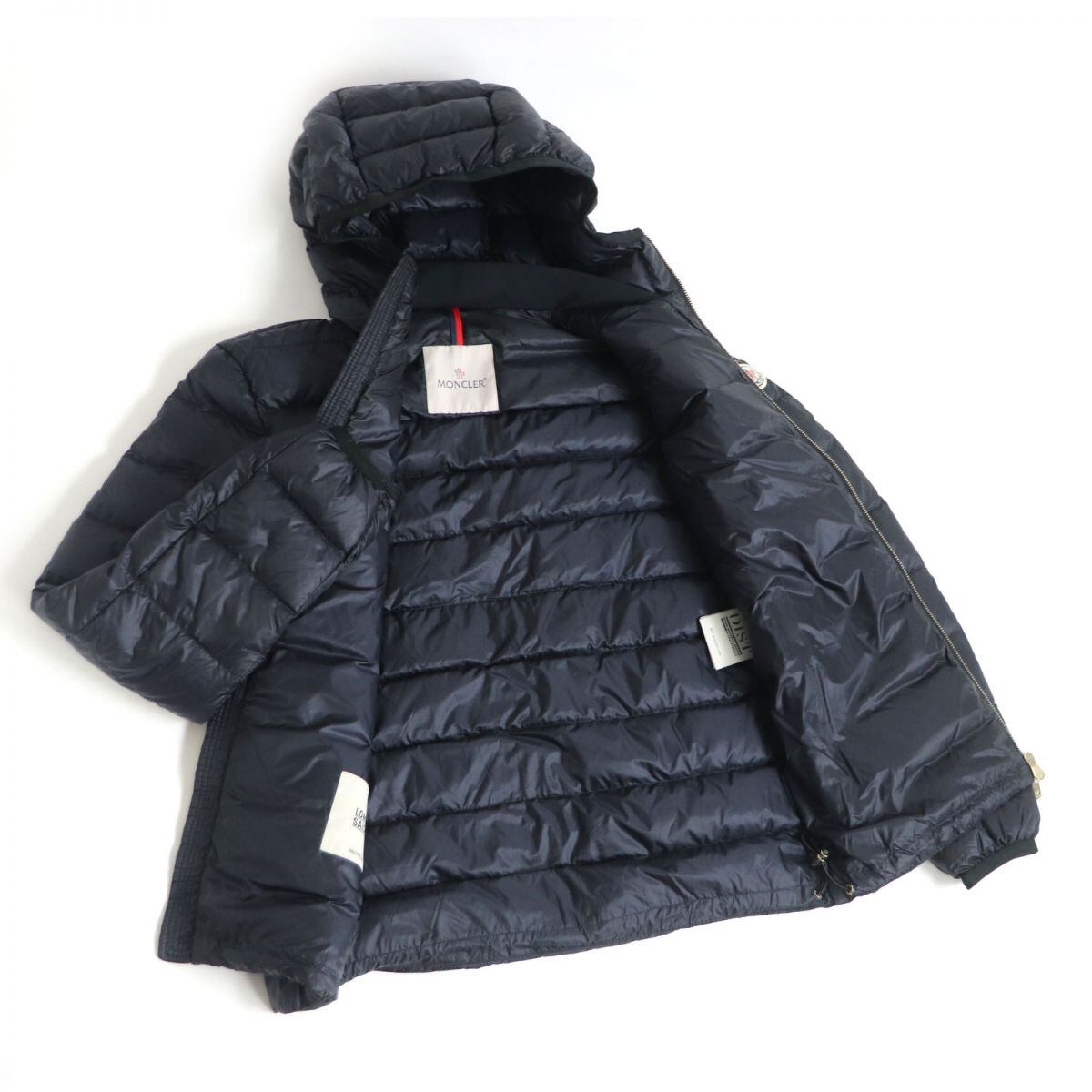 美品□20SS MONCLER/モンクレール EMAS GIUBBOTTO ロゴワッペン