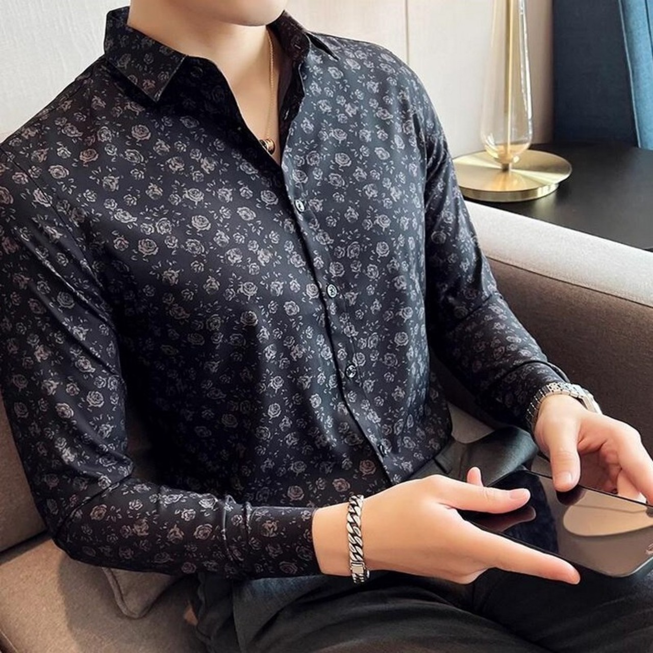 floral shirt tops 00182