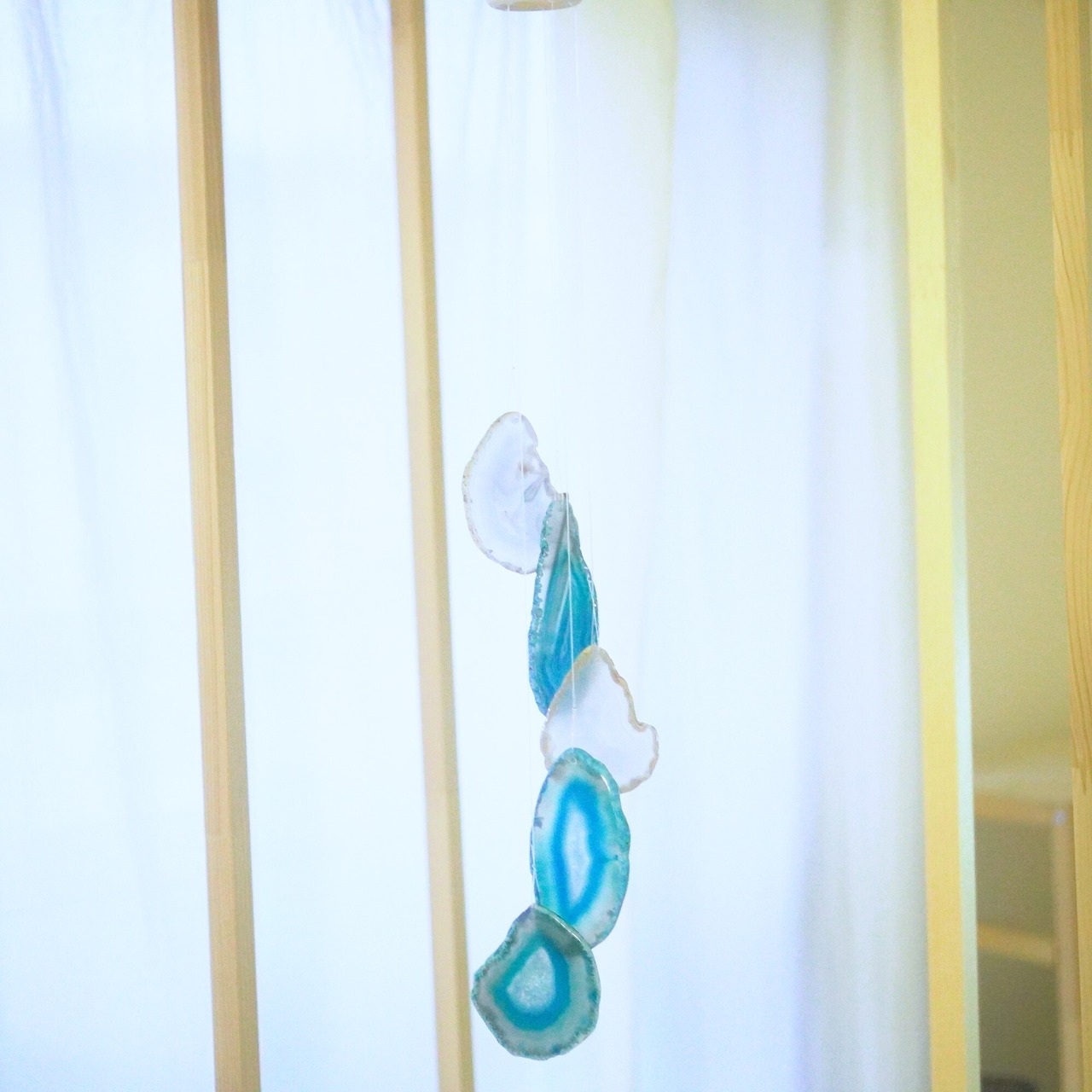 Sea Shallows 13 - アゲートヒーリングチャイム / Agate Sun Catcher Wind Chime 607