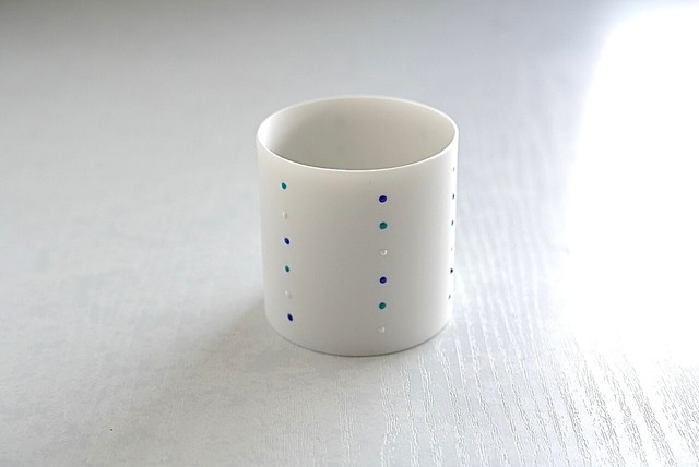 Dot cup / blue