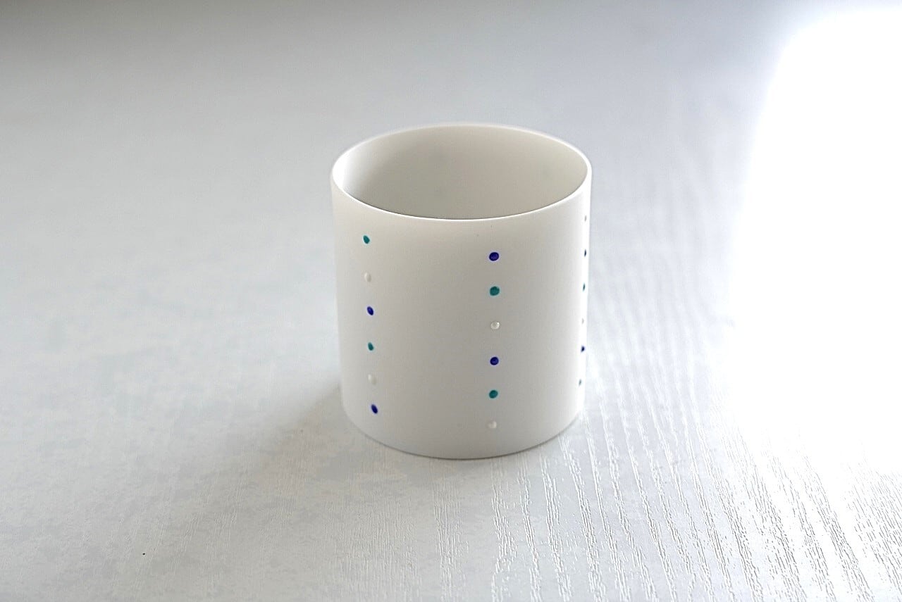 Dot cup / blue