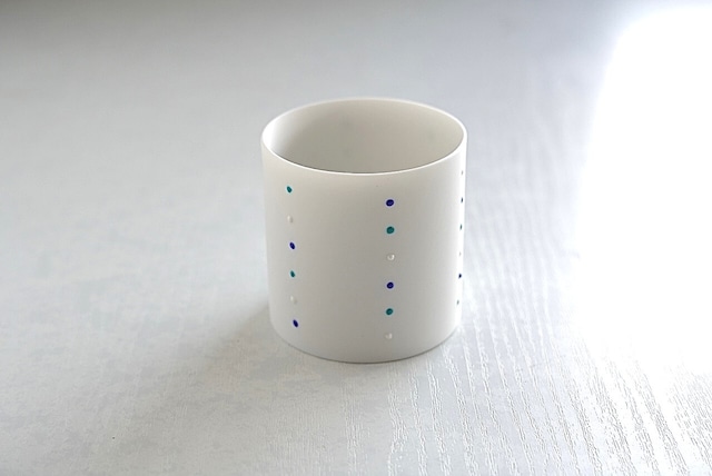 Dot cup / blue