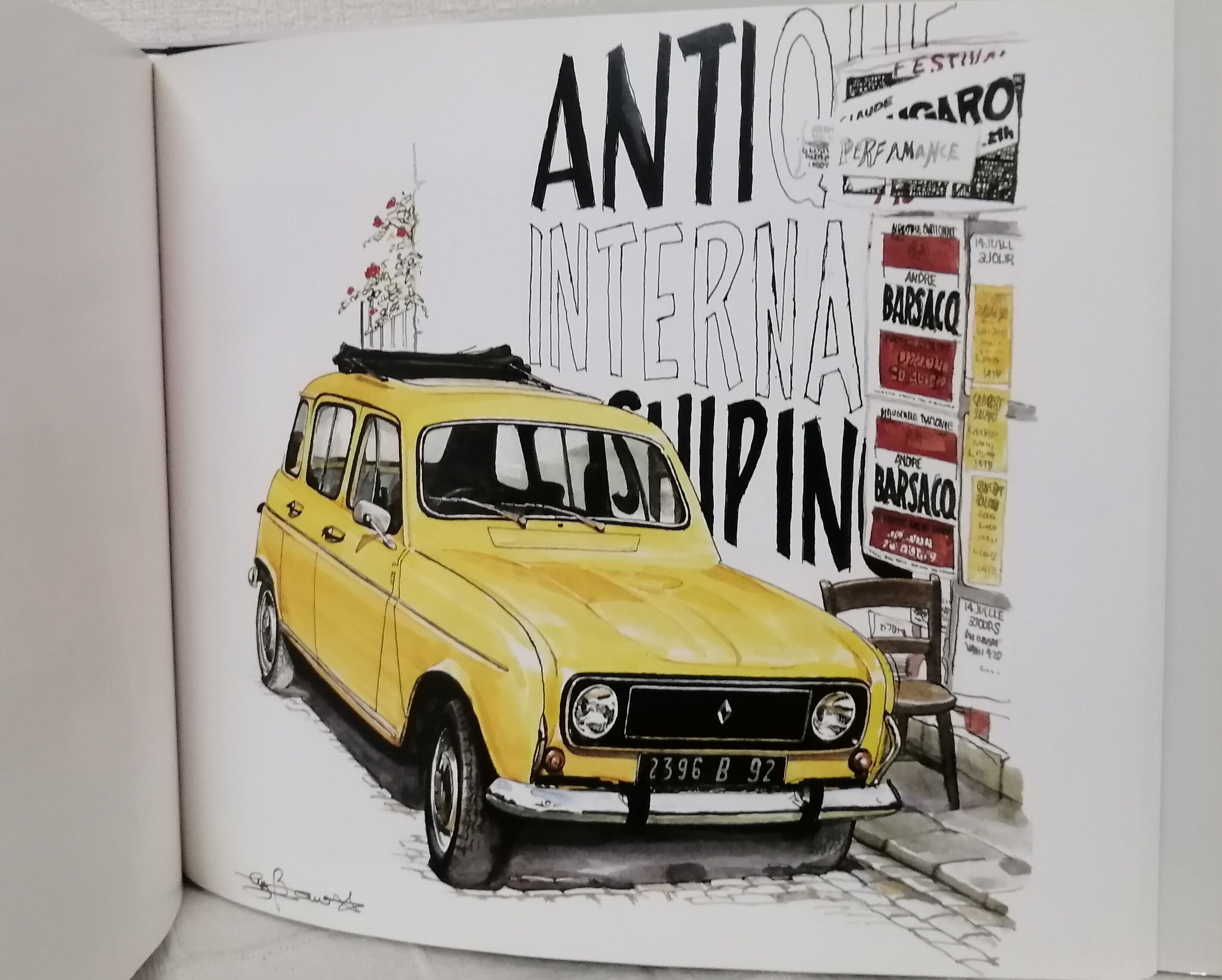 Bow。池田和弘 100 sports cars : cover picture of car magazine 201