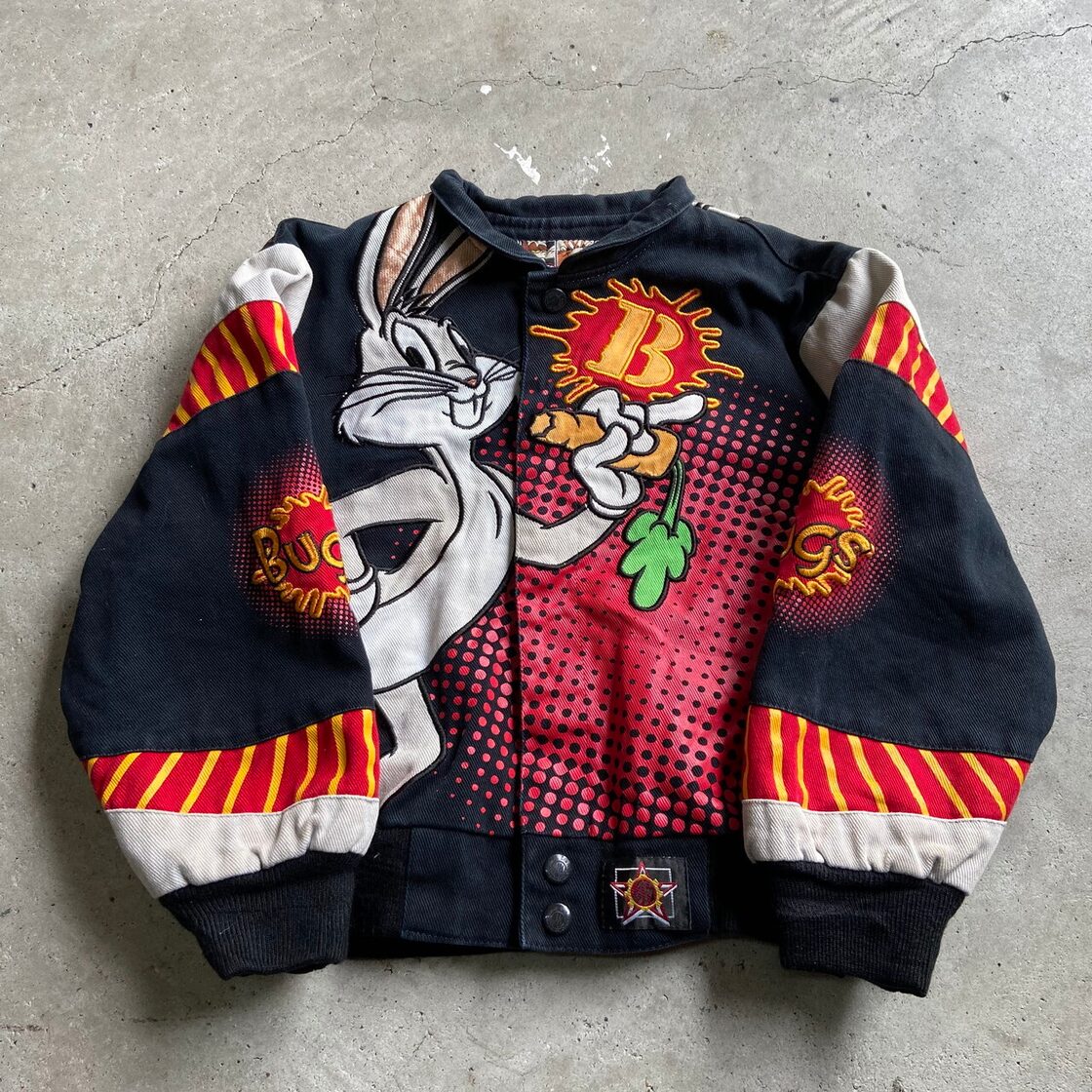 kids】JH DESIGN ジェフハミルトン LOONEY TUNES キャラクター 刺繍 