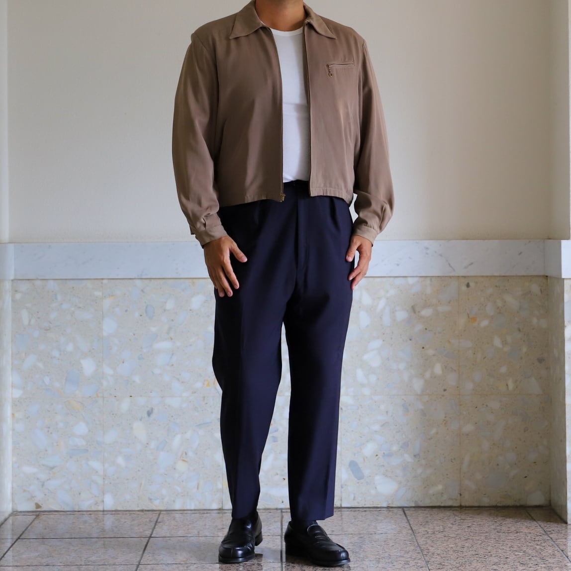 極美品】50s Vintage Special rayon jacket swing top blouson