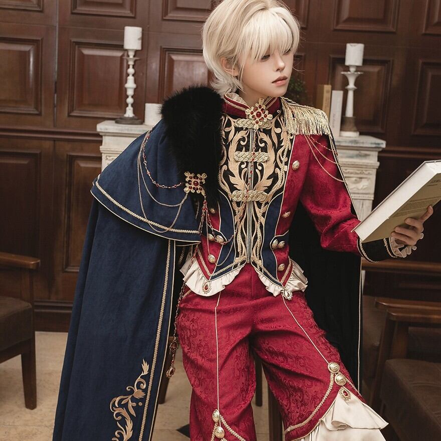 ゴスロリ通販 With U セットアップ 3点セット 皇子系ロリィタ 王子