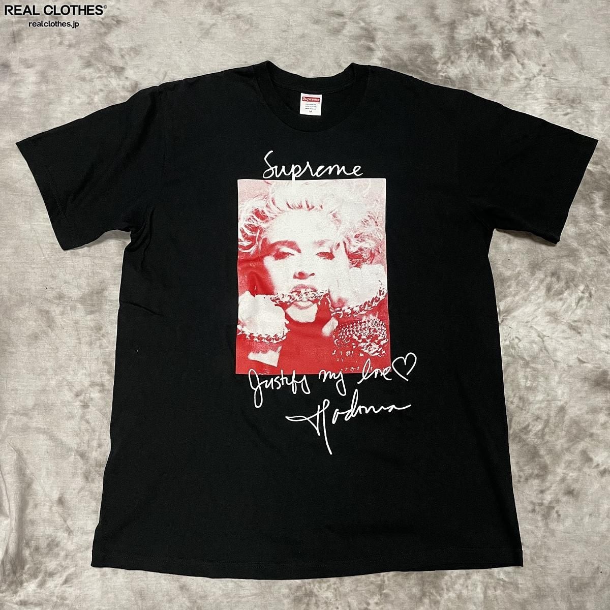 【新品】18aw Supreme Madonna Tee グレー s Tシャツ