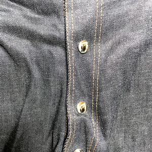 UNFINISHED岡山デニムサルエルハーフパンツ