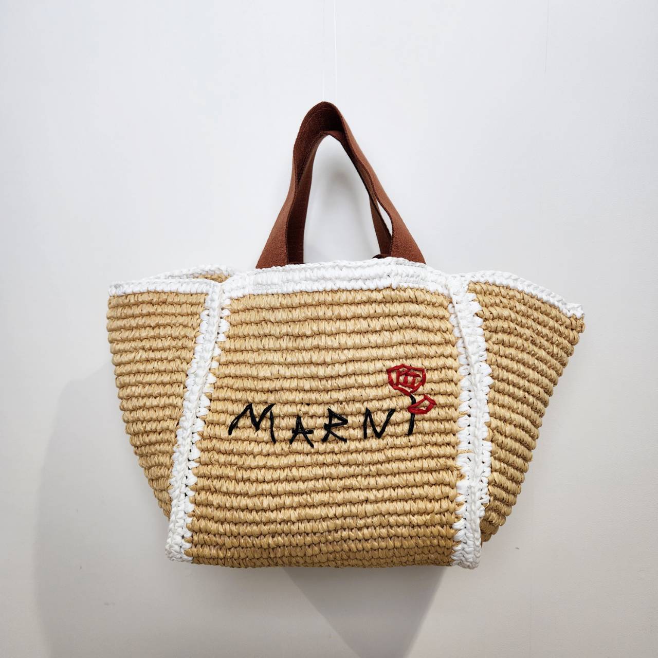 MARNI★24FW★マクラメ Sillo スモール ショッパートートバッグ MARNI SILLO スモールショッパー | lucca okayama