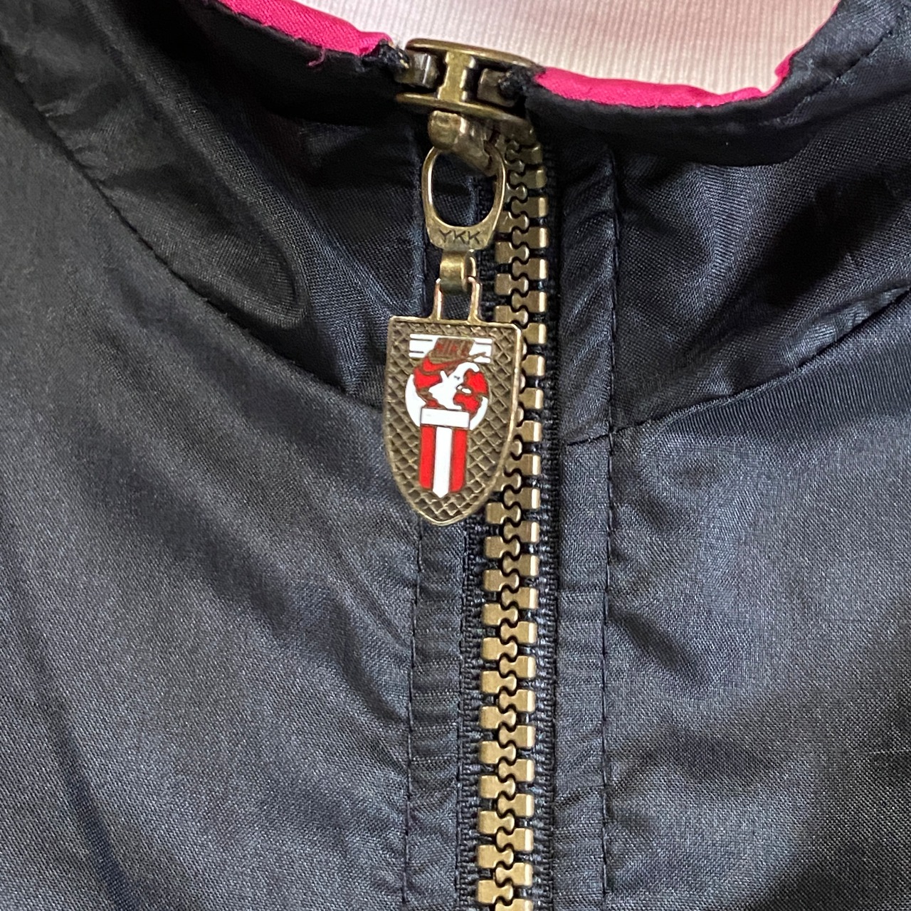 90年代 NIKE INTERNATIONAL ナイキ ワッペン スウォッシュ刺繍 