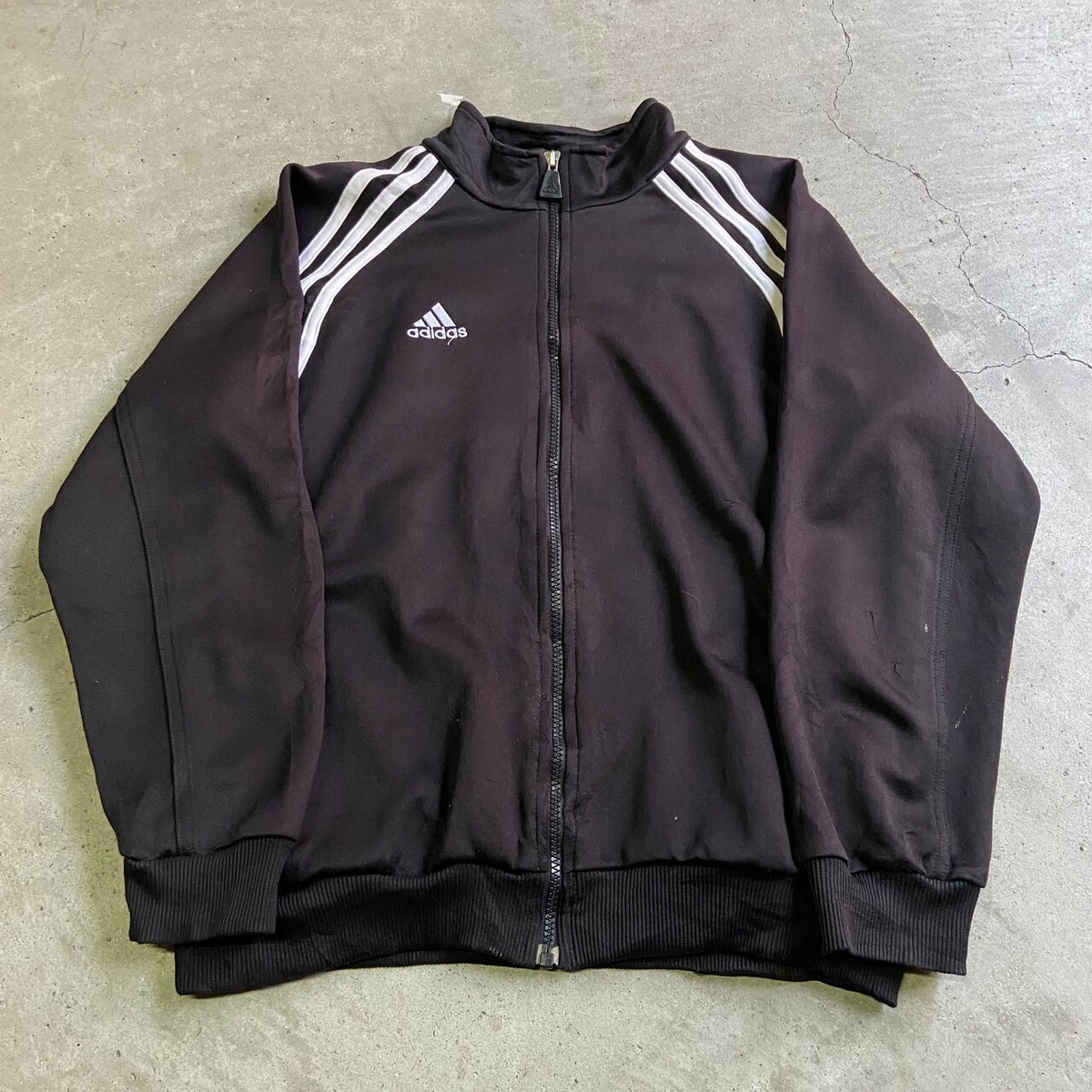 00年代 adidas アディダス ジャージ トラックジャケット バック 