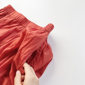 Scarlet flare skirt