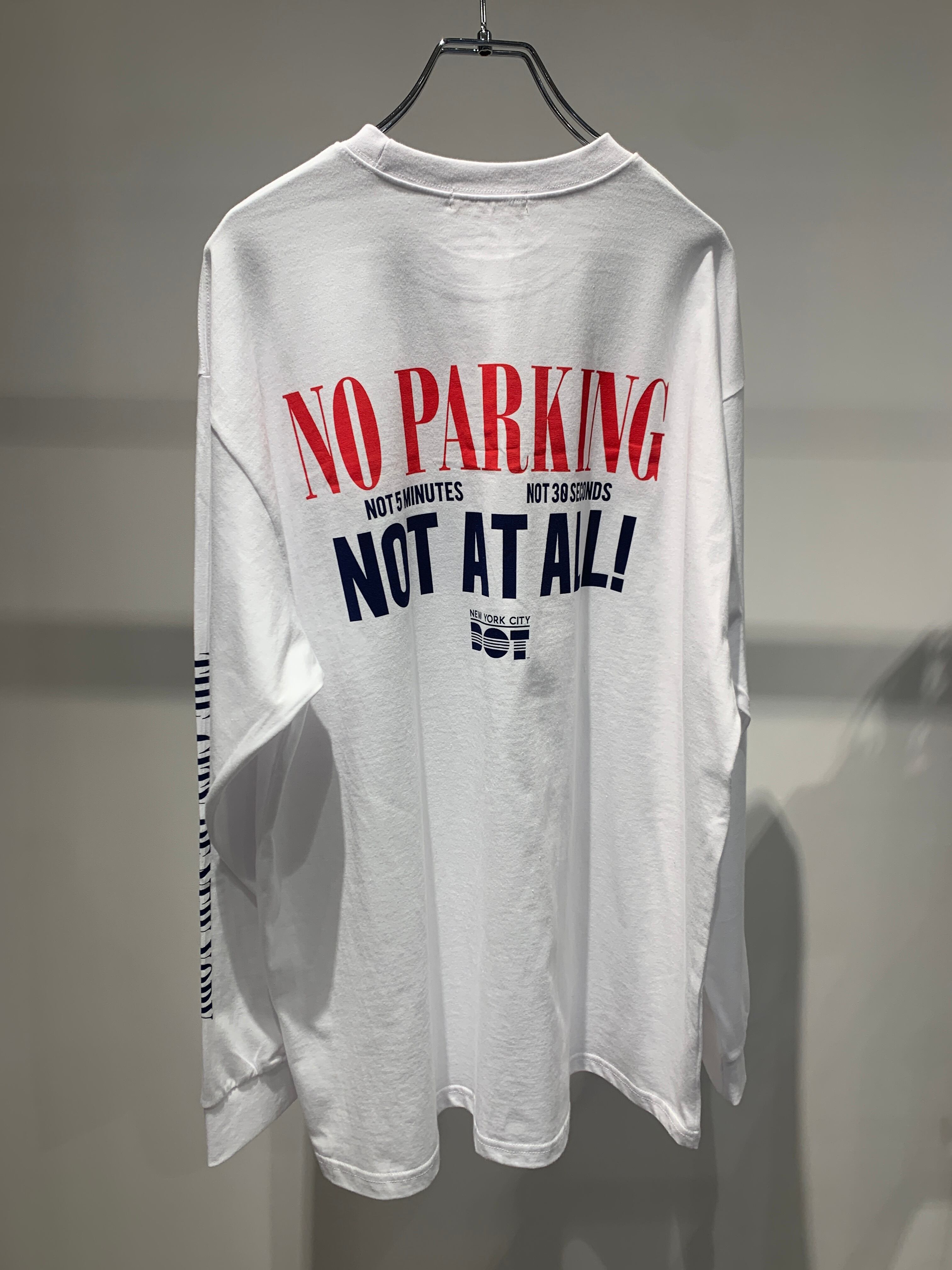 back print NYC long T-shirt