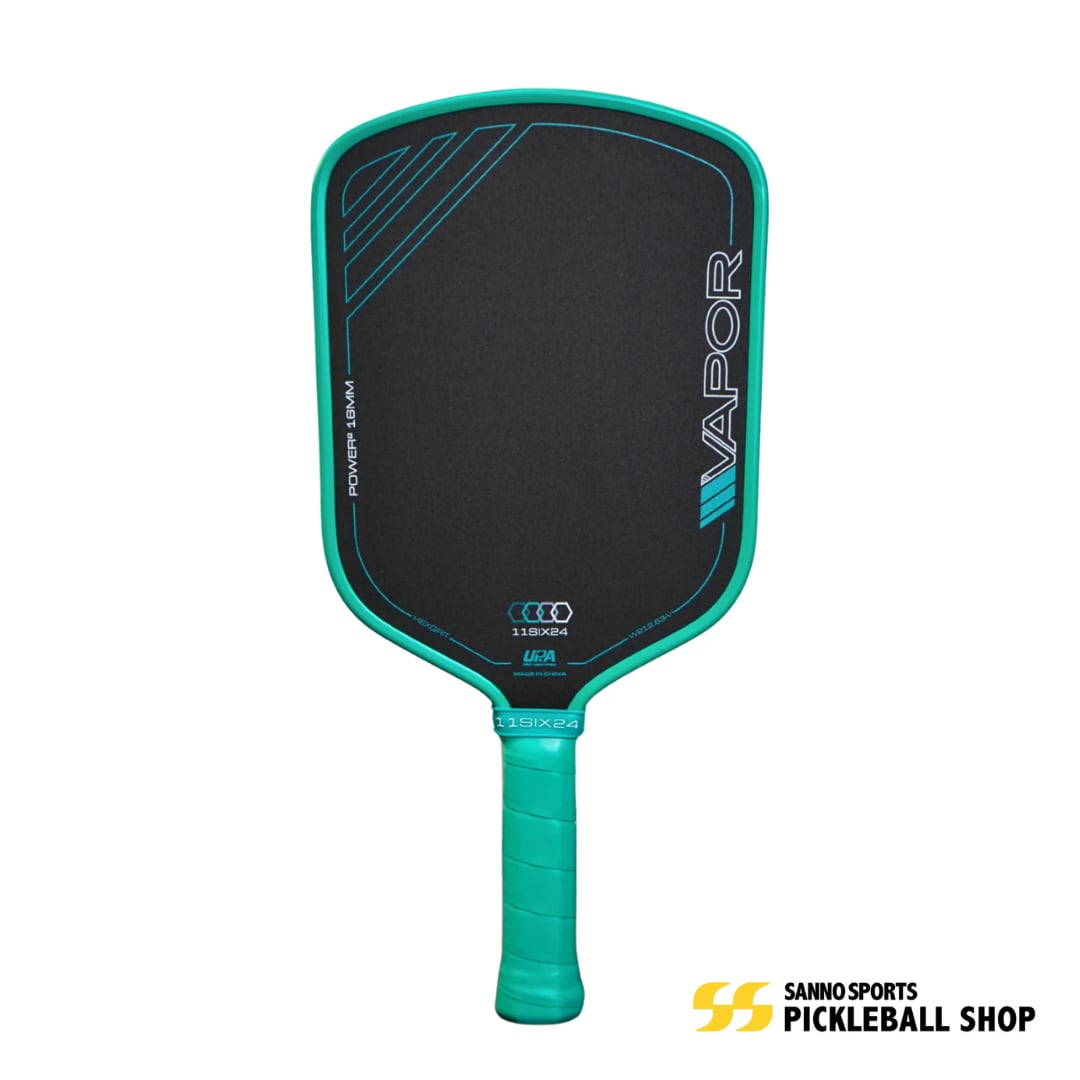 11SIX24 Vapor Power 2 Teal ピックルボールパドル