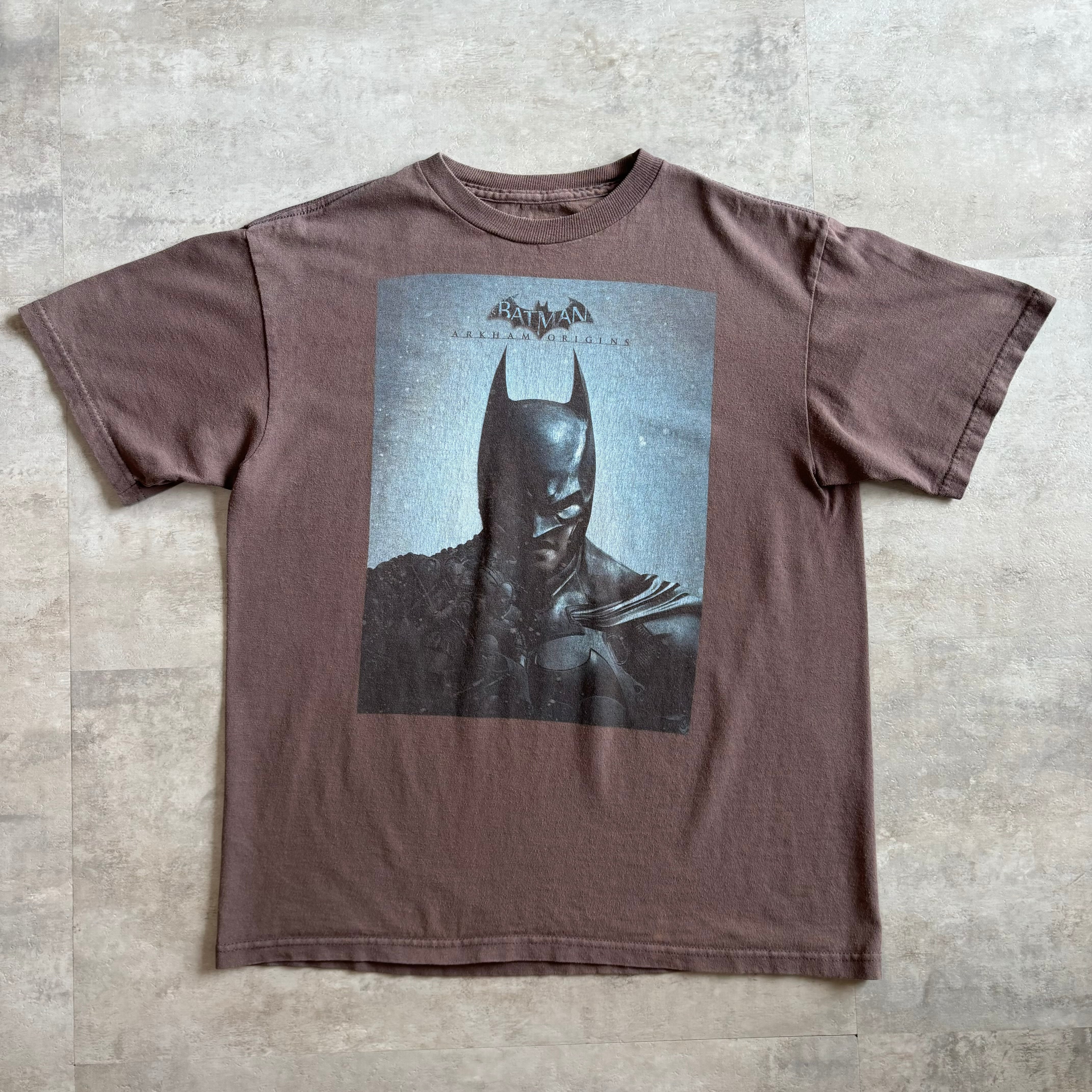 《Msize》BATMAN バットマン アーカムビギンズ ムービー ゲームTシャツ no.3396